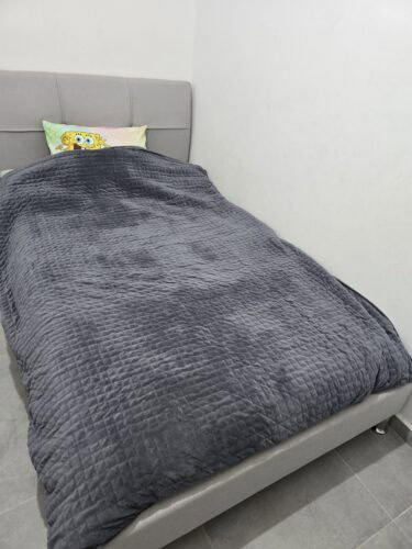 שמיכה כבדה טיפולית למיטה וחצי 4.5 ק"ג photo review